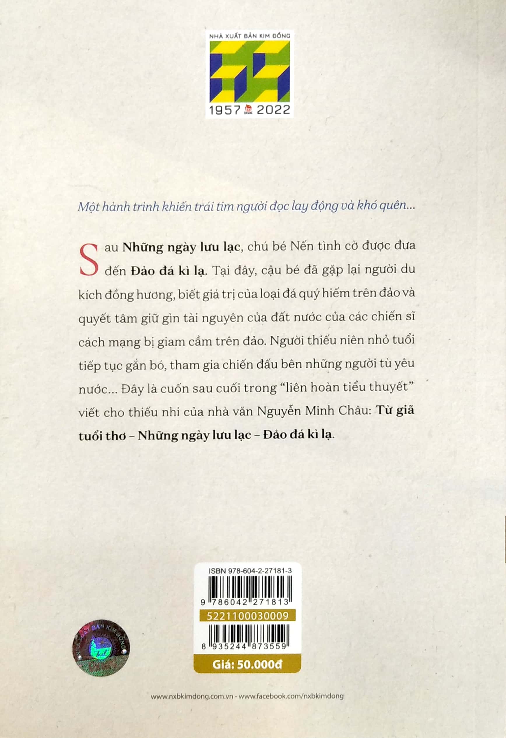 tủ sách vàng - tác phẩm chọn lọc dành cho thiếu nhi - đảo đá kì lạ