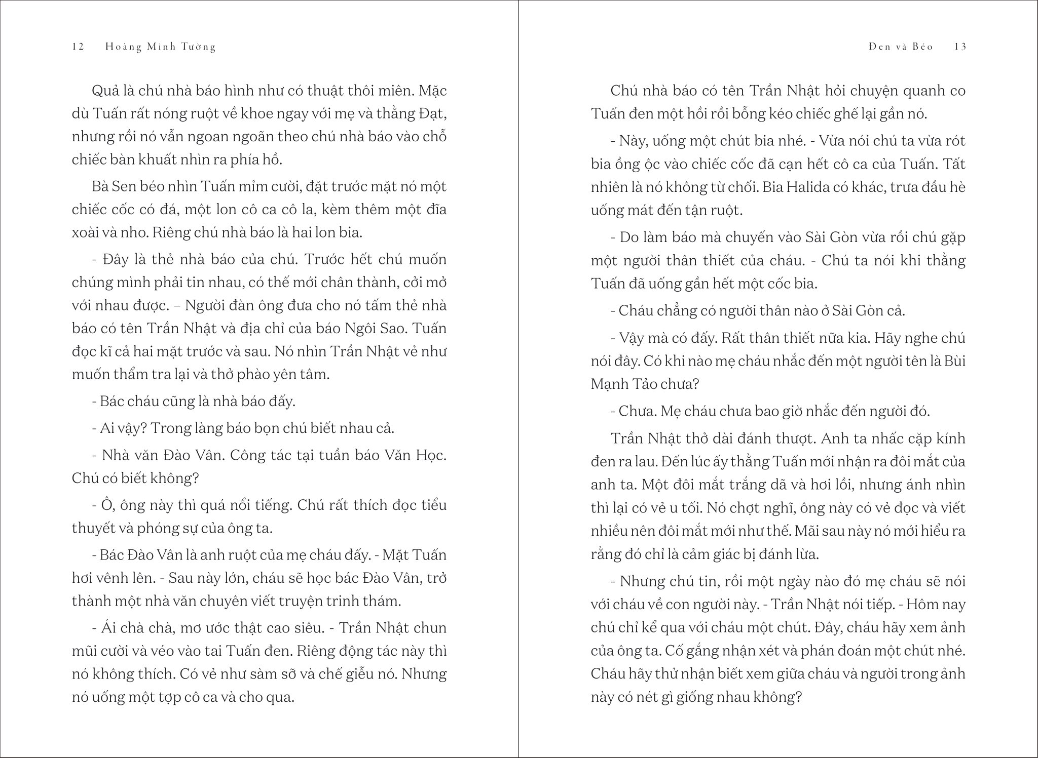 tủ sách vàng - tác phẩm chọn lọc dành cho thiếu nhi - đen và béo