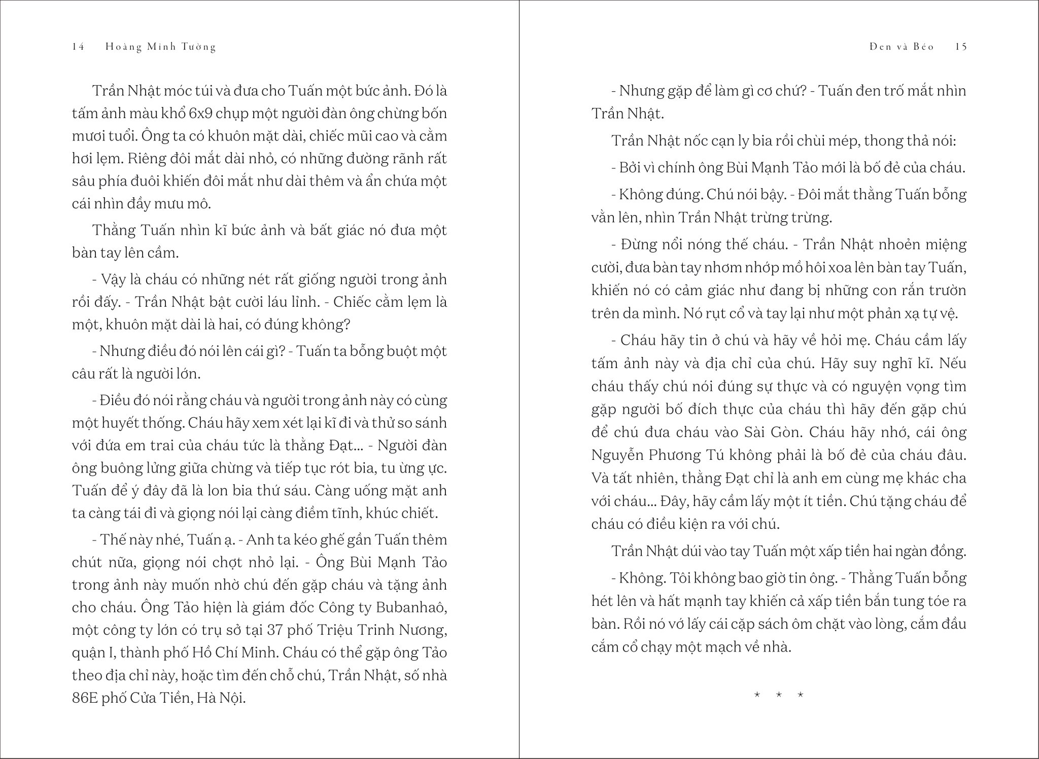 tủ sách vàng - tác phẩm chọn lọc dành cho thiếu nhi - đen và béo