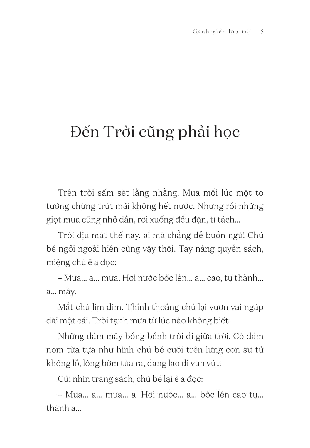 tủ sách vàng - tác phẩm chọn lọc dành cho thiếu nhi - gánh xiếc lớp tôi (tái bản 2024)