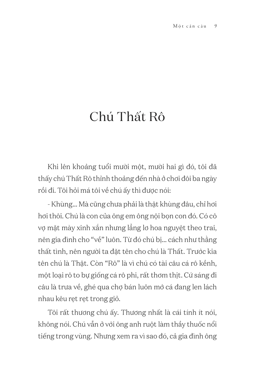 tủ sách vàng - tác phẩm chọn lọc dành cho thiếu nhi - một cần câu (tái bản 2024)