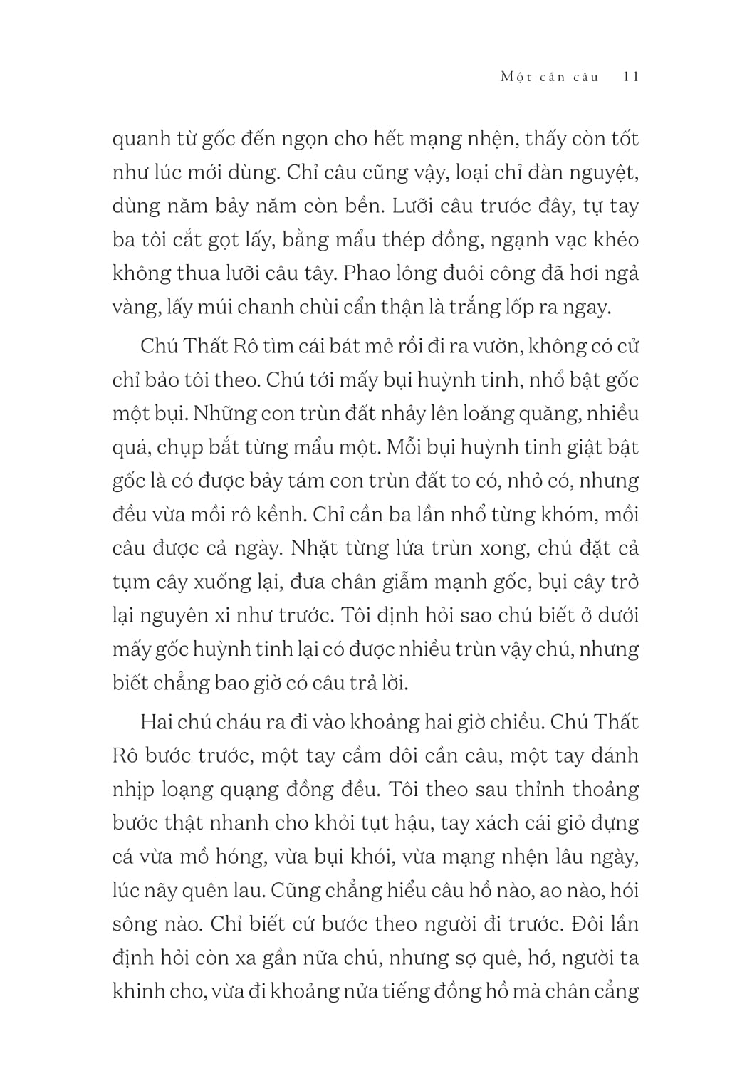 tủ sách vàng - tác phẩm chọn lọc dành cho thiếu nhi - một cần câu (tái bản 2024)