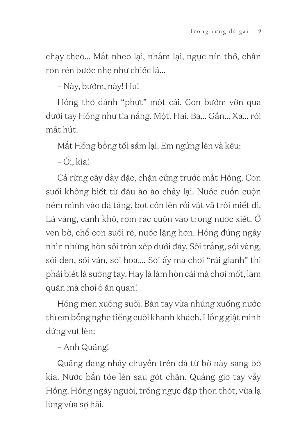 tủ sách vàng - tác phẩm chọn lọc dành cho thiếu nhi - trong rừng dẻ gai