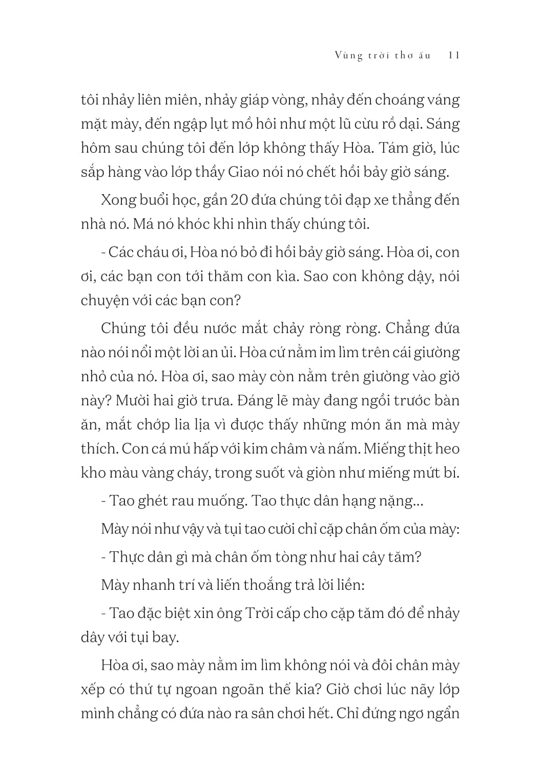 tủ sách vàng - tác phẩm chọn lọc dành cho thiếu nhi - vùng trời thơ ấu (tái bản 2024)