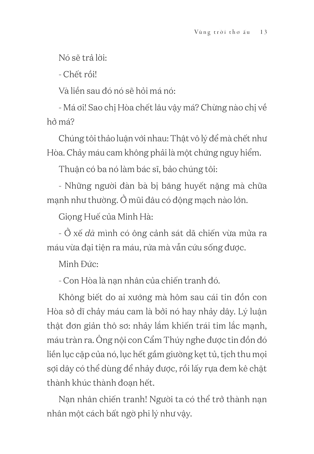 tủ sách vàng - tác phẩm chọn lọc dành cho thiếu nhi - vùng trời thơ ấu (tái bản 2024)
