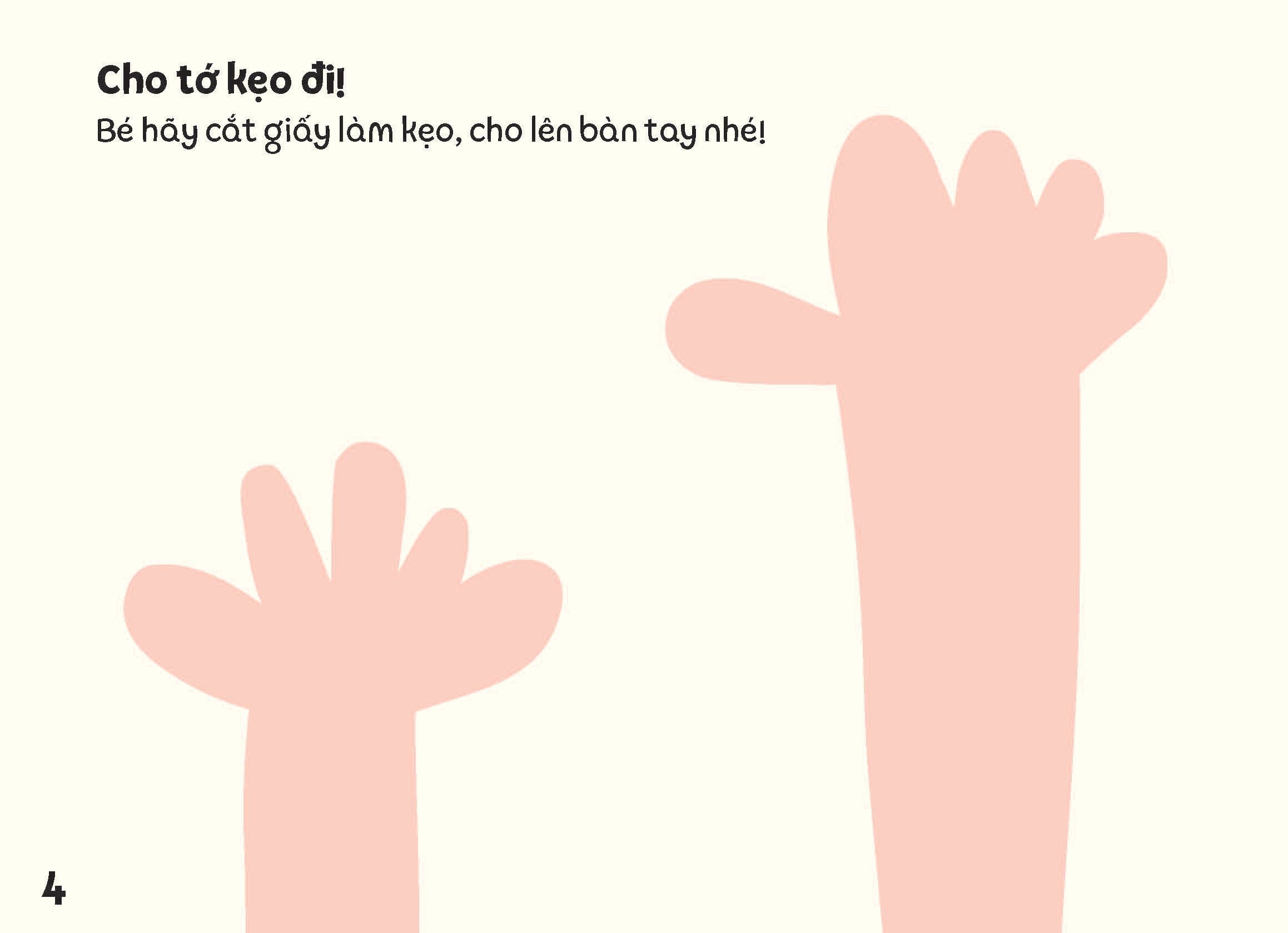 tủ sách vui để học - cắt dán dành cho bé mới bắt đầu