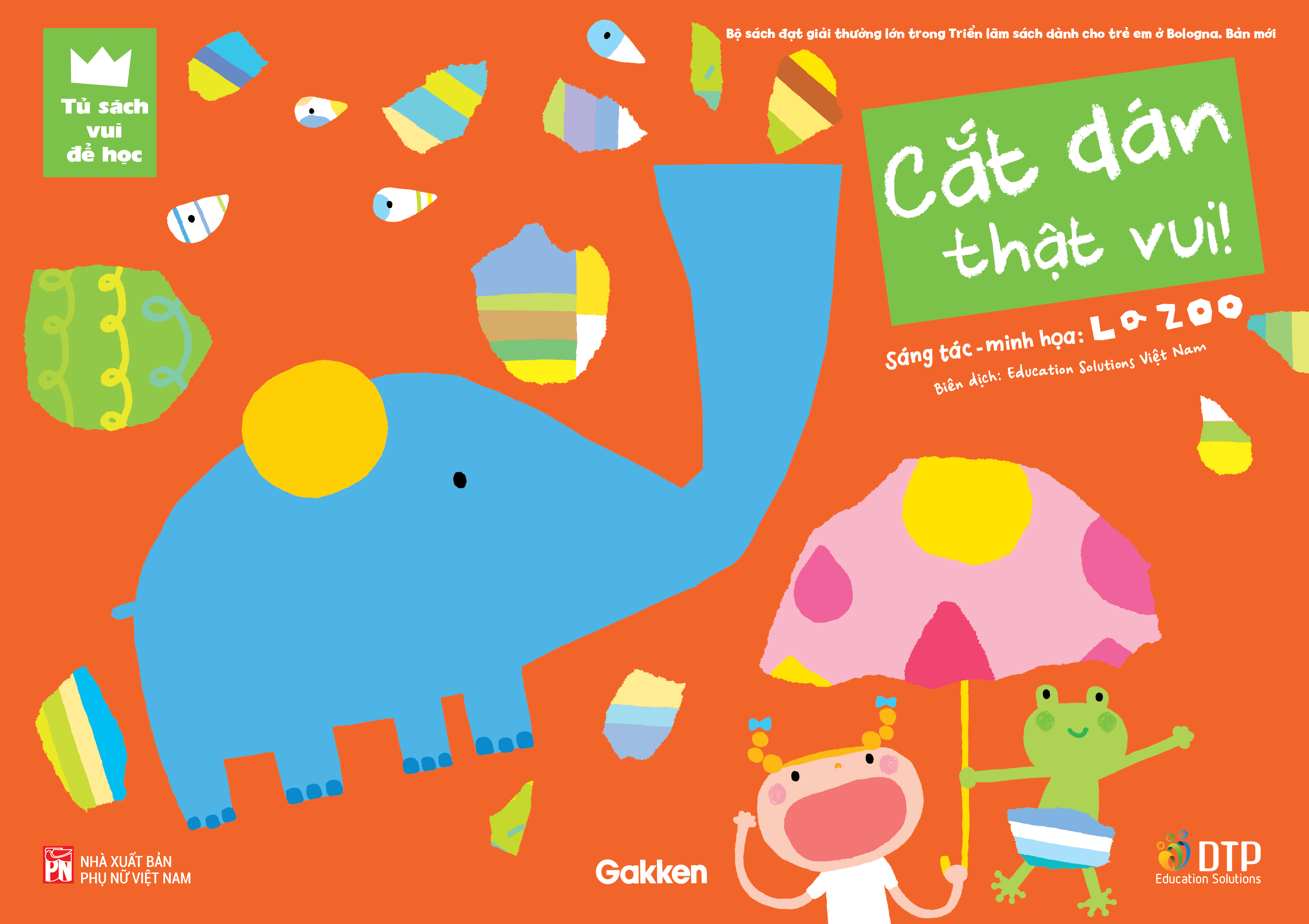 tủ sách vui để học - cắt dán thật vui!