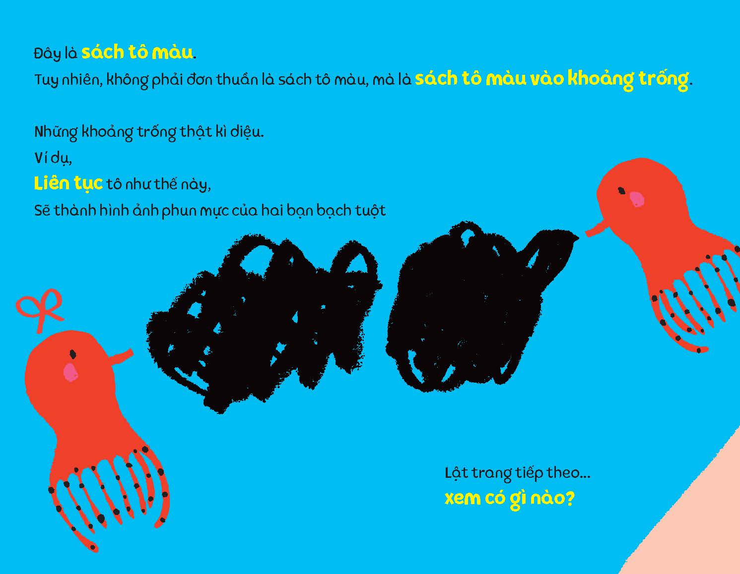 tủ sách vui để học - dòng sách cầm tay - sách tô màu - tô màu vào khoảng trống