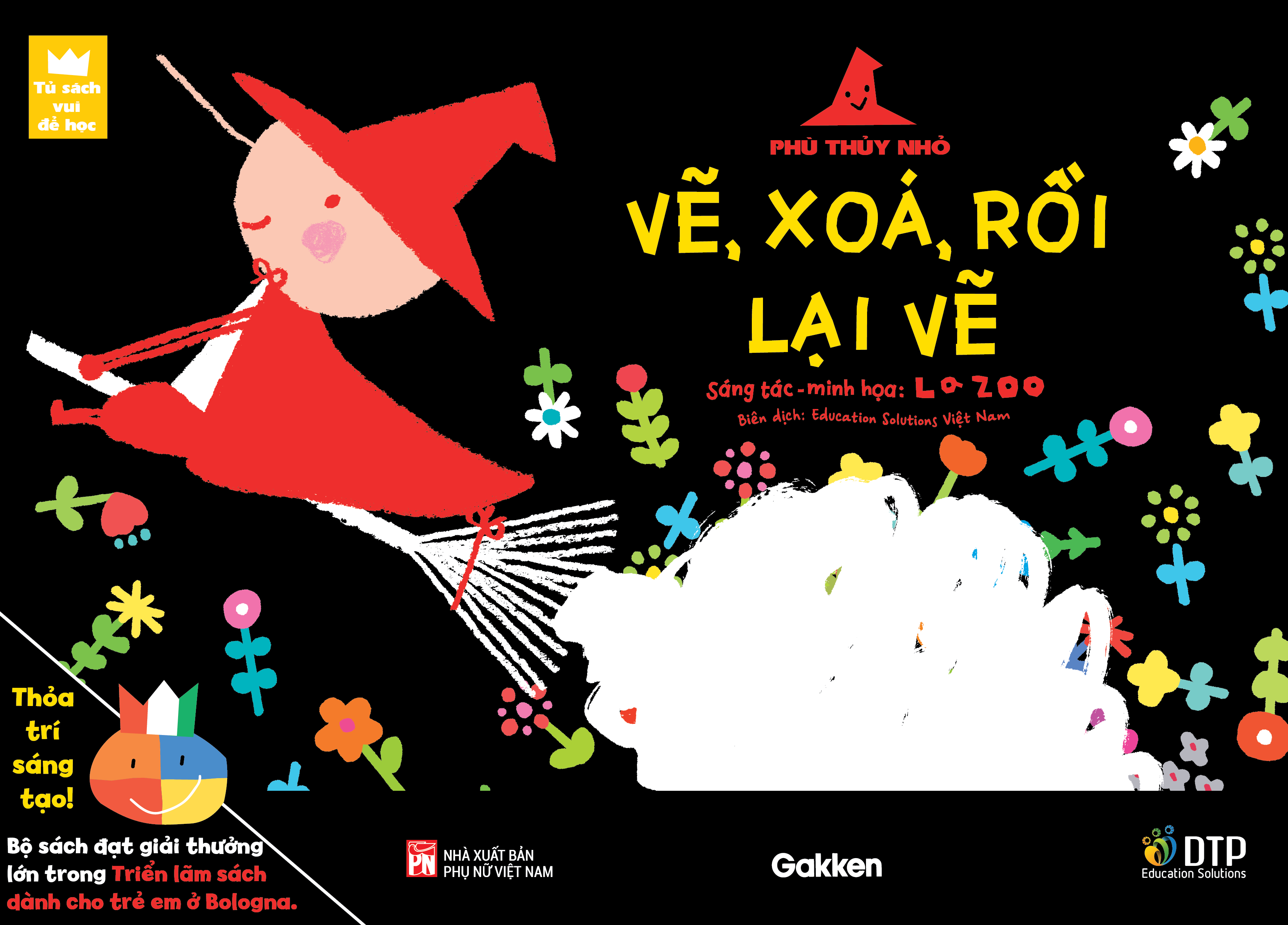 tủ sách vui để học - phù thủy nhỏ - vẽ, xóa, rồi lại vẽ