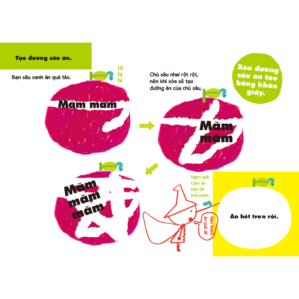 tủ sách vui để học - phù thủy nhỏ - vẽ, xóa, rồi lại vẽ