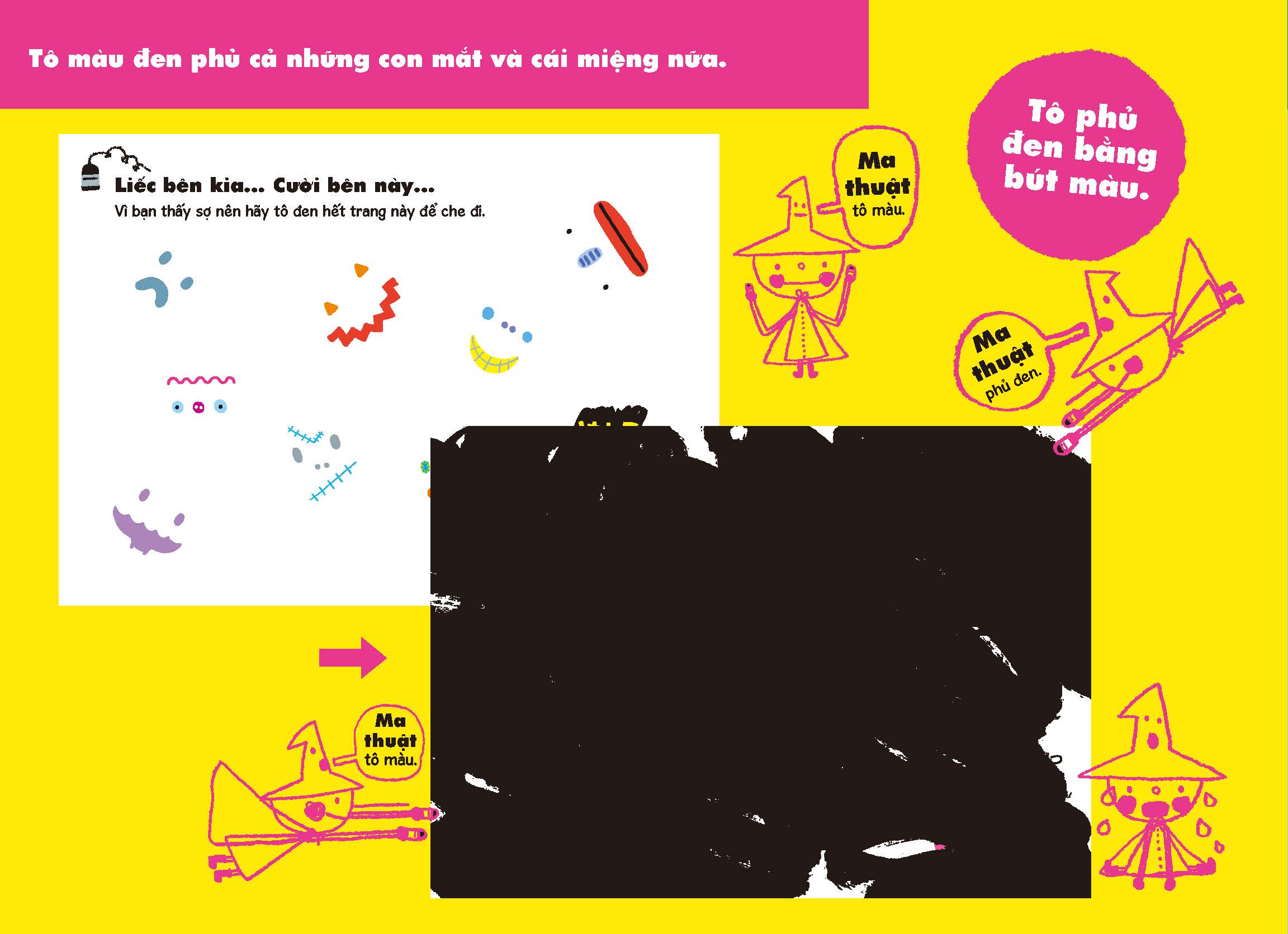 tủ sách vui để học - phù thủy nhỏ - vẽ, xóa, rồi lại vẽ - những người bạn ma