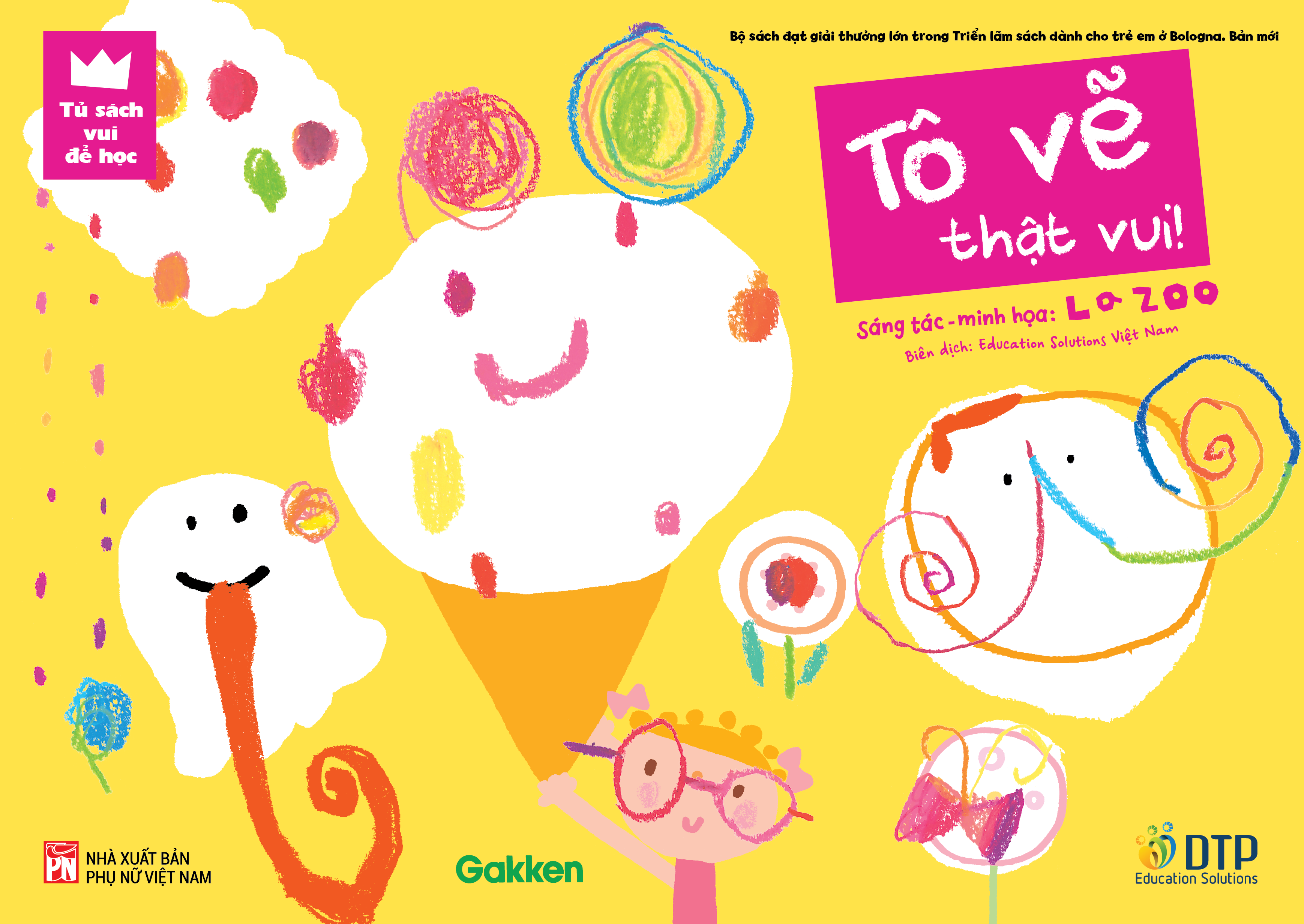 tủ sách vui để học - tô vẽ thật vui