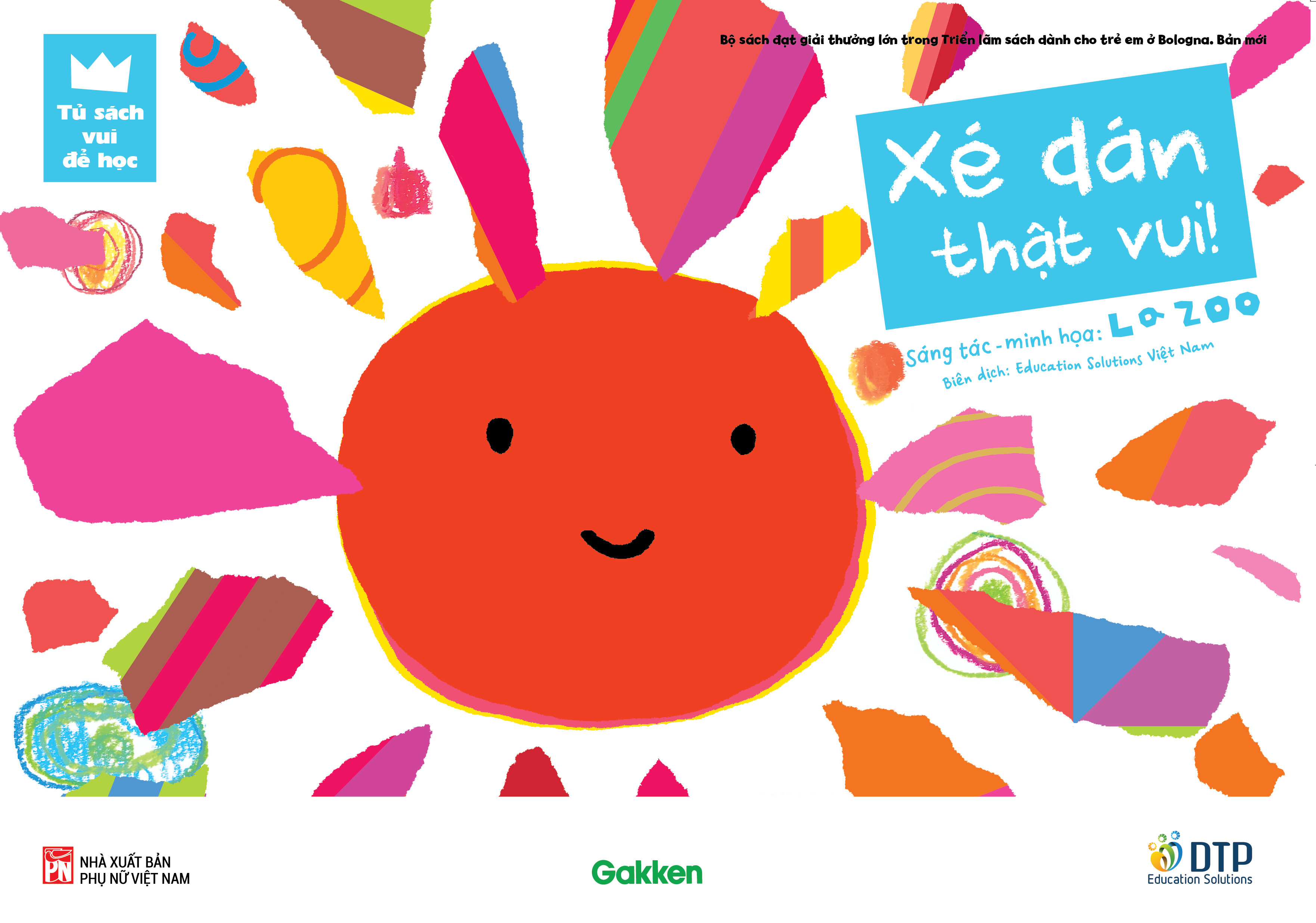 tủ sách vui để học - xé dán thật vui!