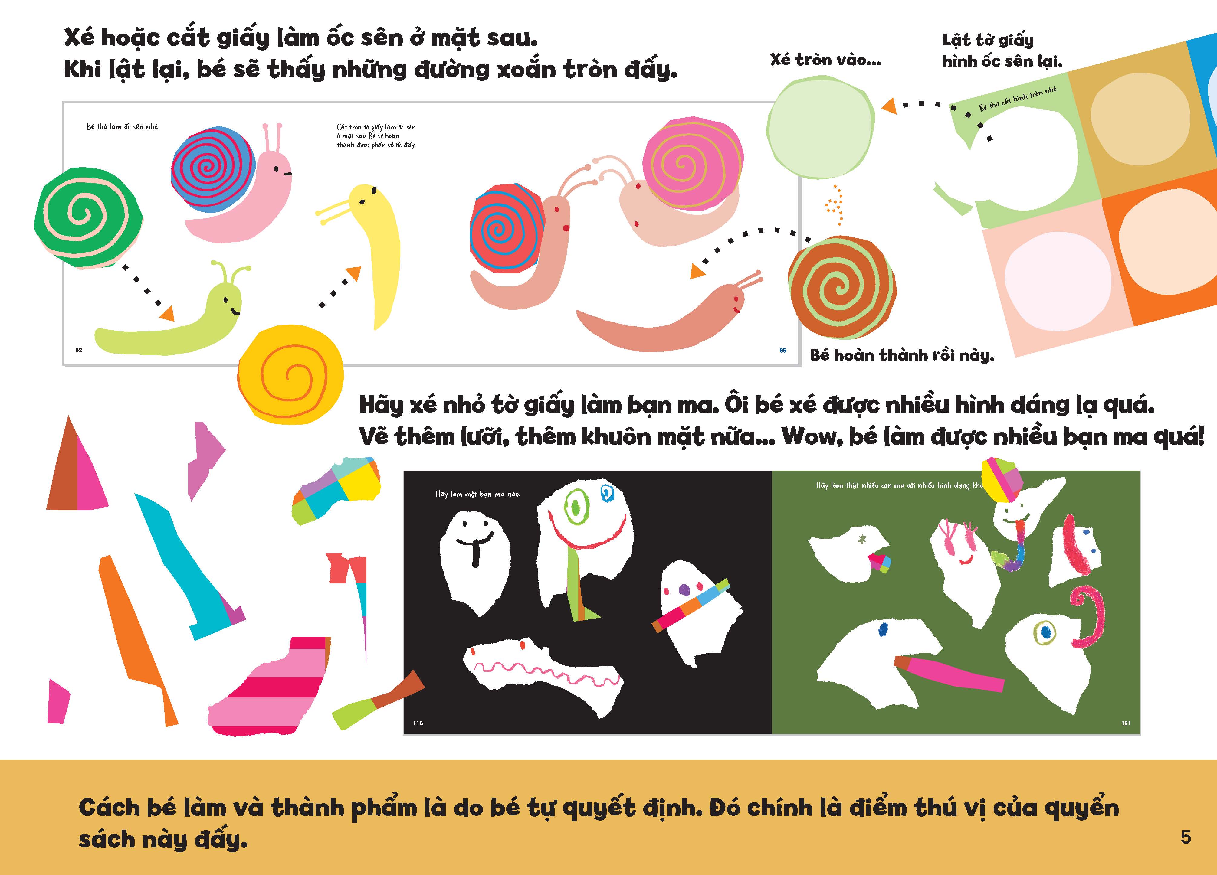 tủ sách vui để học - xé dán thật vui!