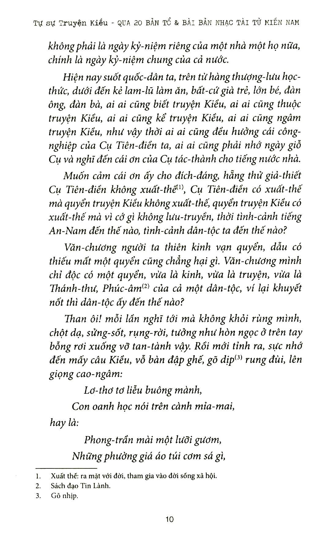 tự sự truyện kiều qua 20 bản tổ & bài bản nhạc tài tử miền nam