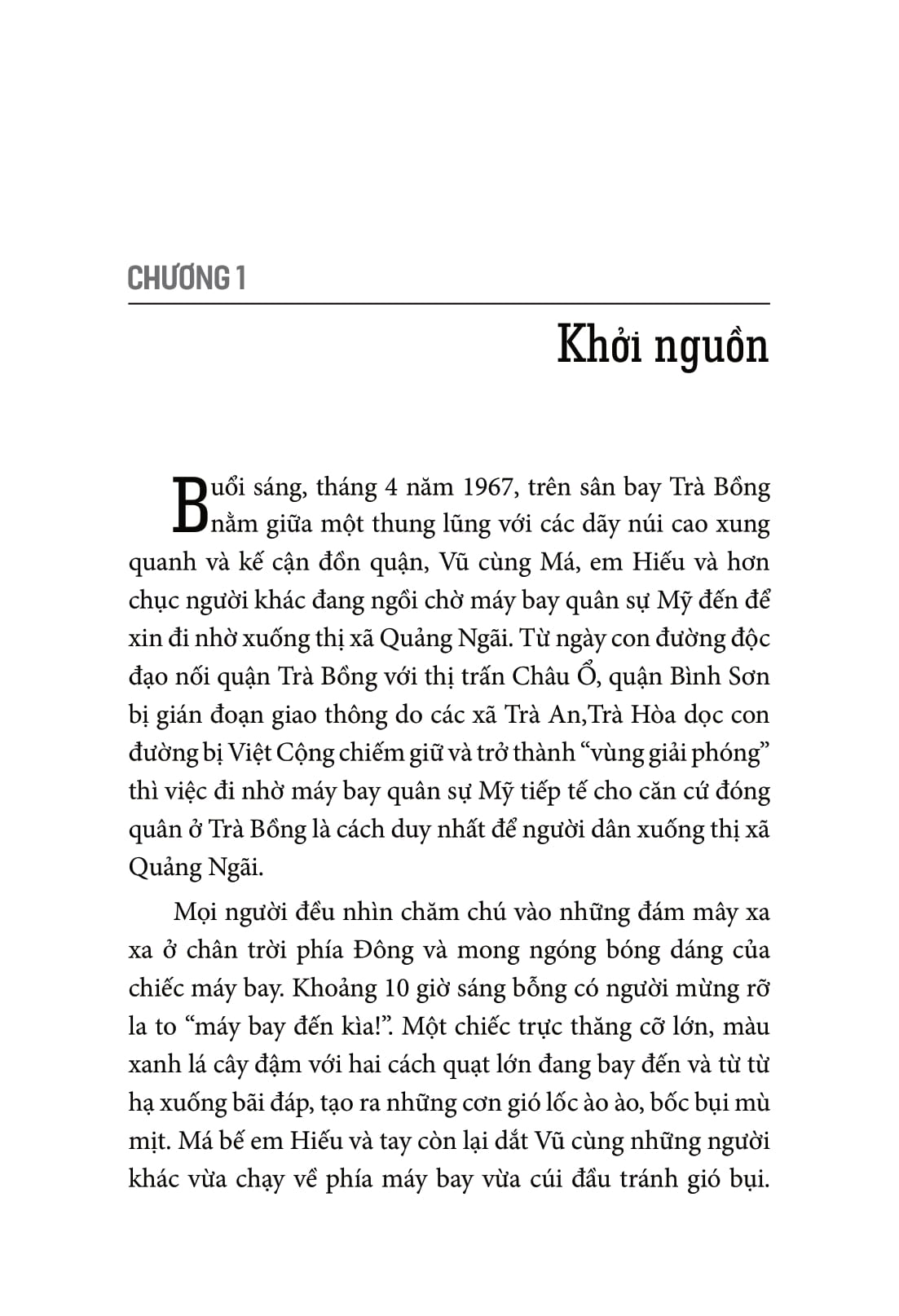 từ suối nguồn ra biển lớn