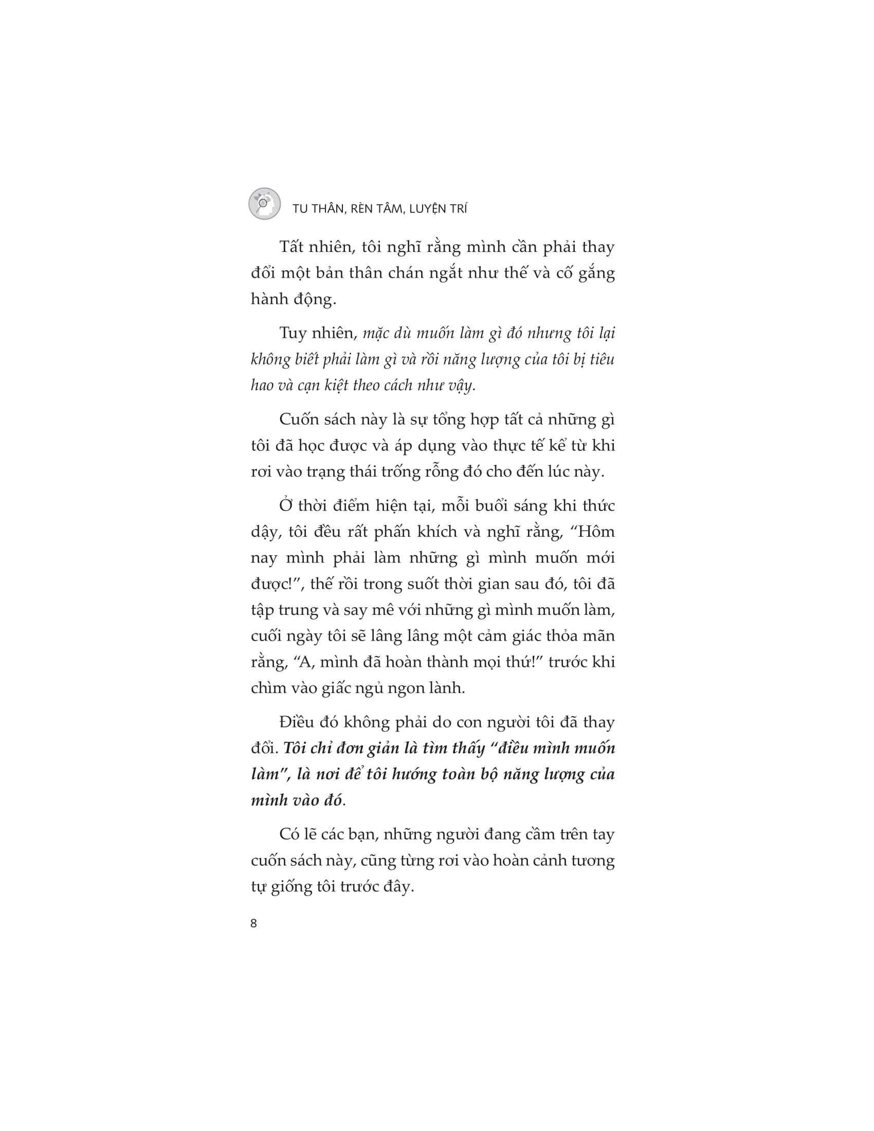 tu thân - rèn tâm - luyện trí