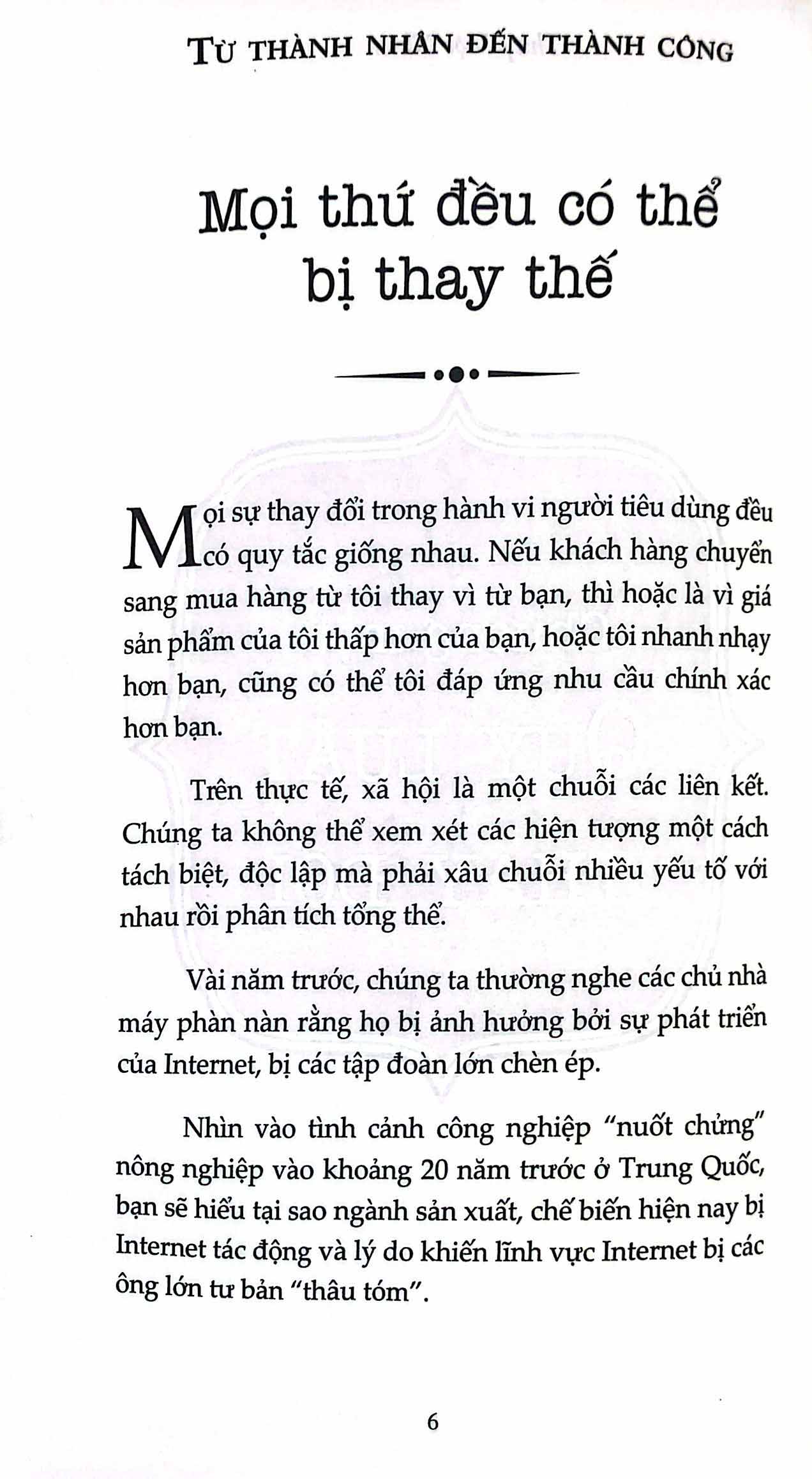từ thành nhân đến thành công