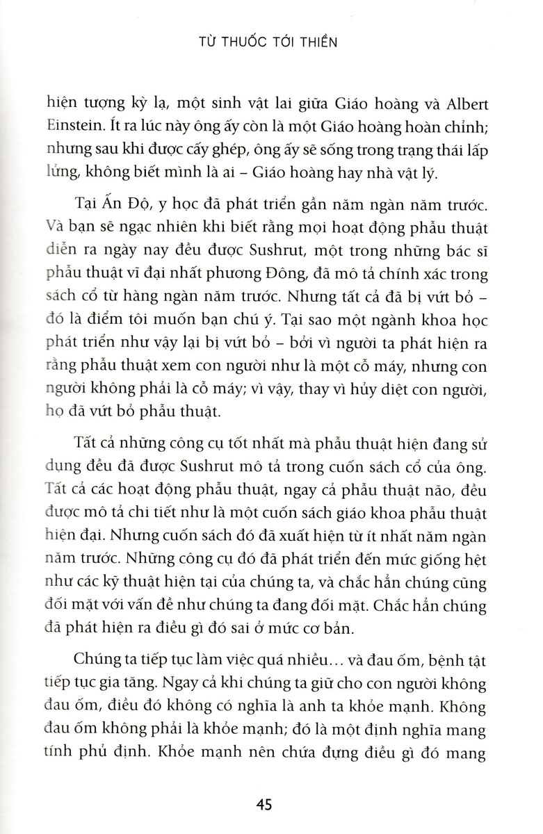 từ thuốc tới thiền