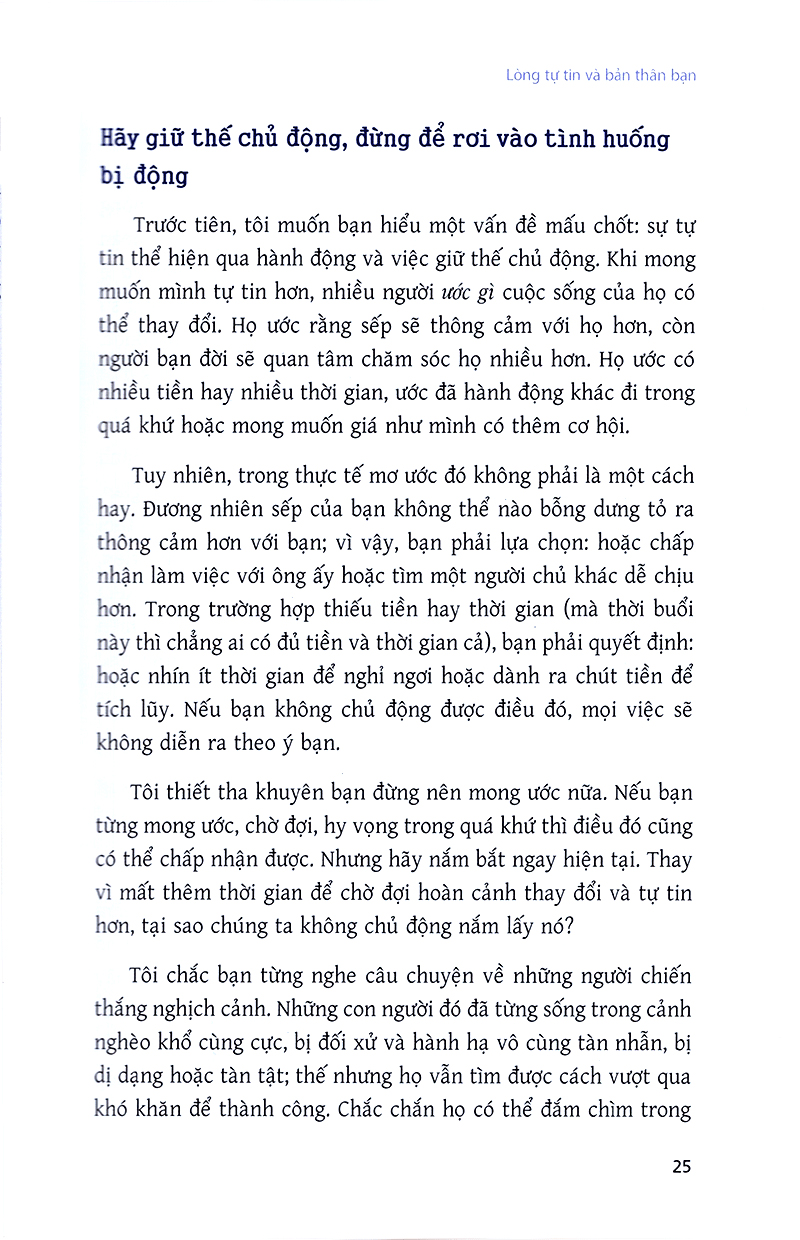 tự tin - nghệ thuật giúp bạn đạt được mọi mong muốn