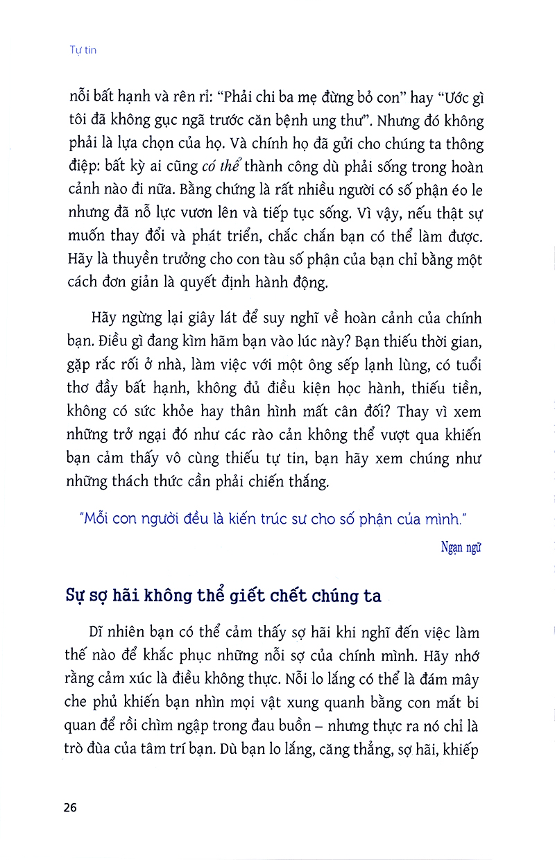 tự tin - nghệ thuật giúp bạn đạt được mọi mong muốn