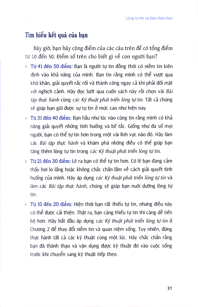 tự tin - nghệ thuật giúp bạn đạt được mọi mong muốn