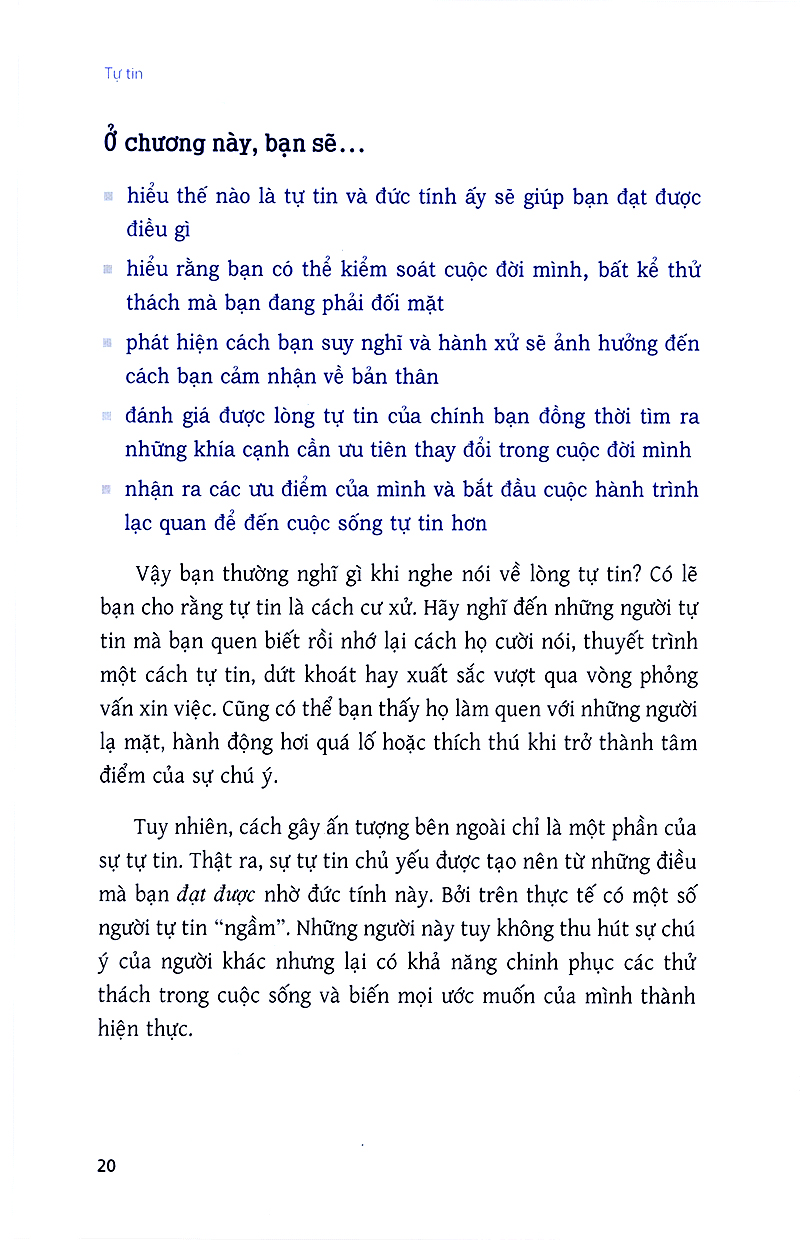tự tin - nghệ thuật giúp bạn đạt được mọi mong muốn