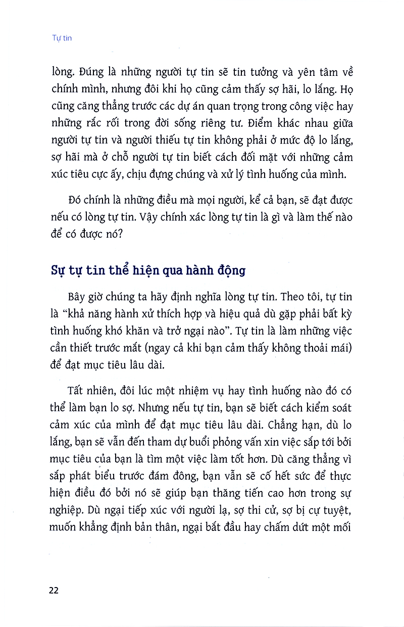 tự tin - nghệ thuật giúp bạn đạt được mọi mong muốn