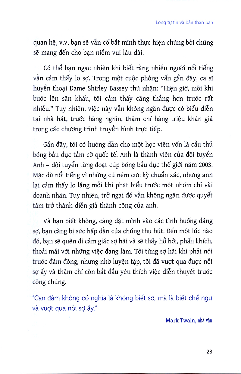tự tin - nghệ thuật giúp bạn đạt được mọi mong muốn
