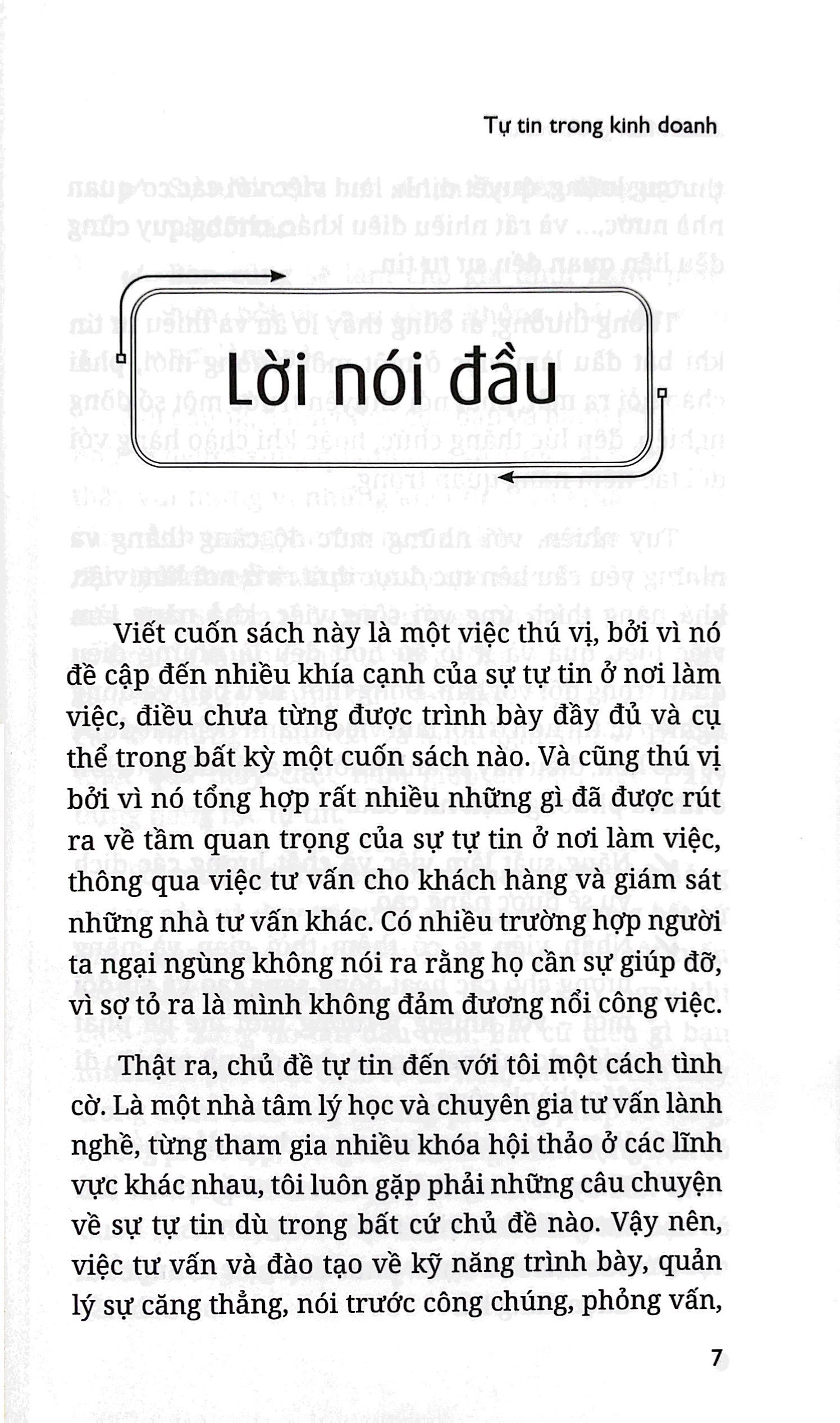 tự tin trong kinh doanh