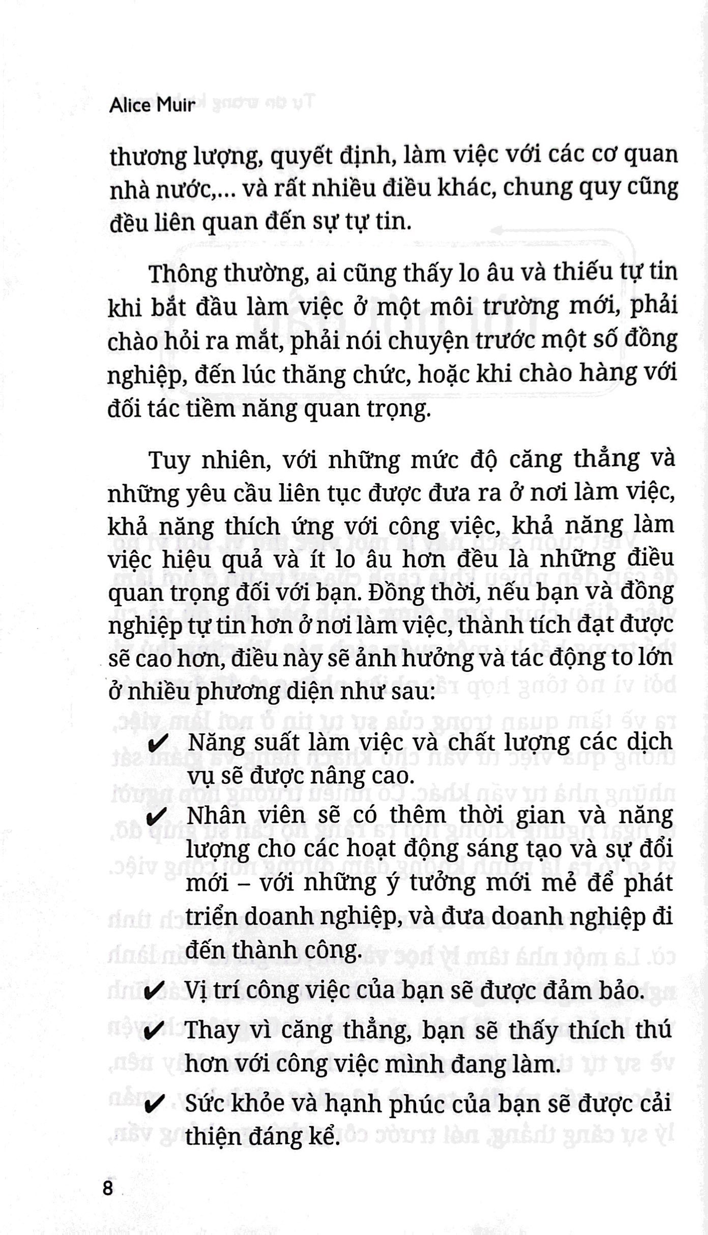 tự tin trong kinh doanh