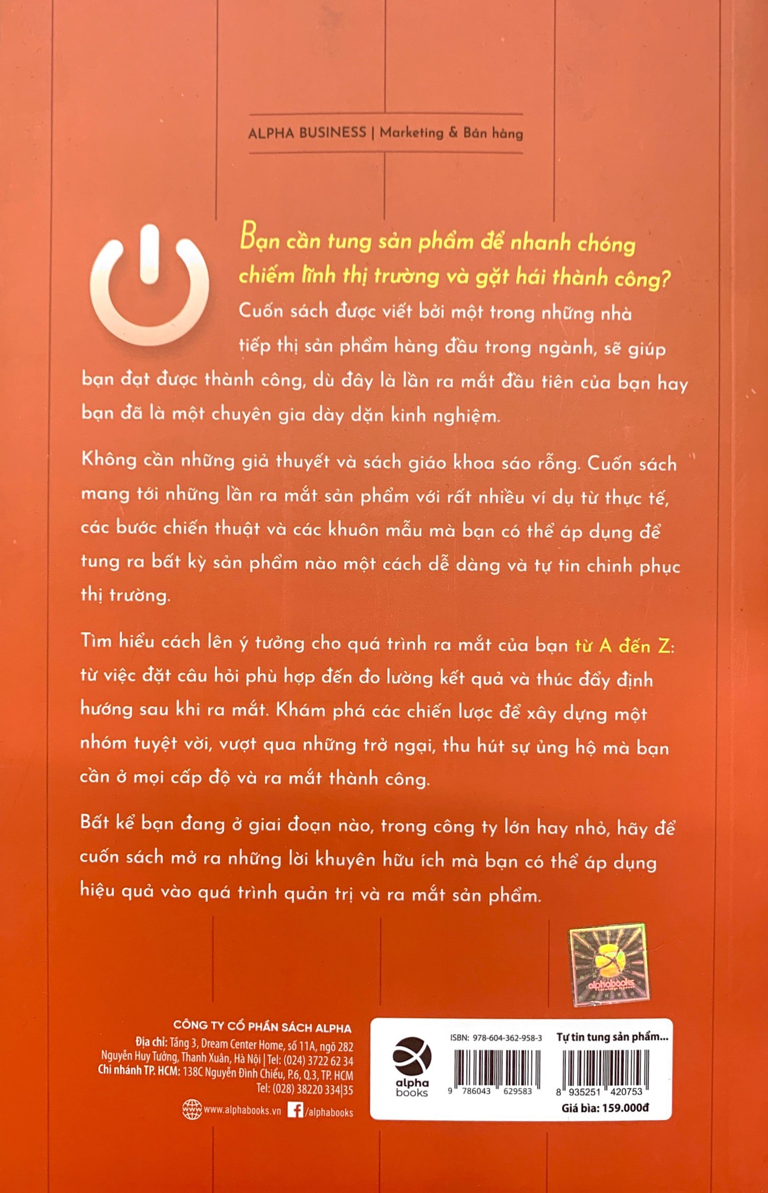 tự tin tung sản phẩm chinh phục thị trường