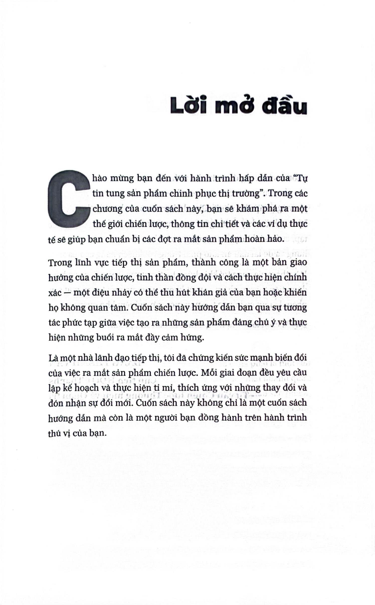 tự tin tung sản phẩm chinh phục thị trường