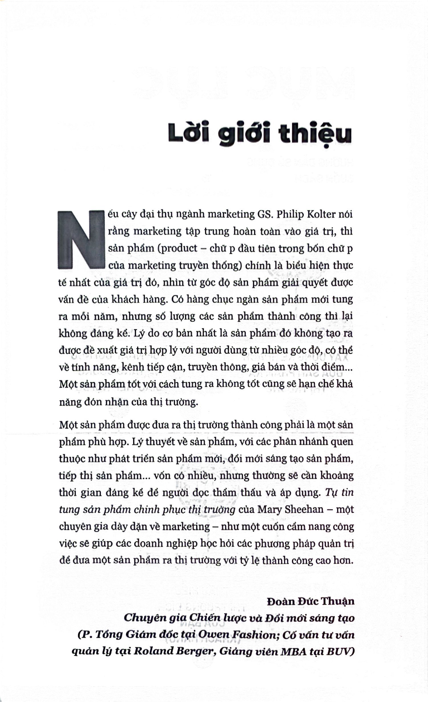 tự tin tung sản phẩm chinh phục thị trường