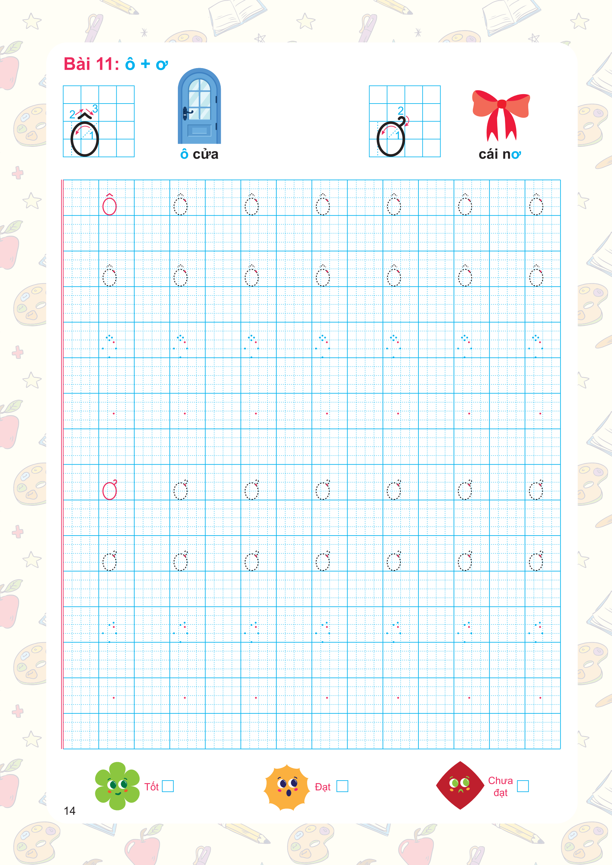 Tự Tin Vào Lớp 1 - Luyện Tập Tô Chữ Viết Thường