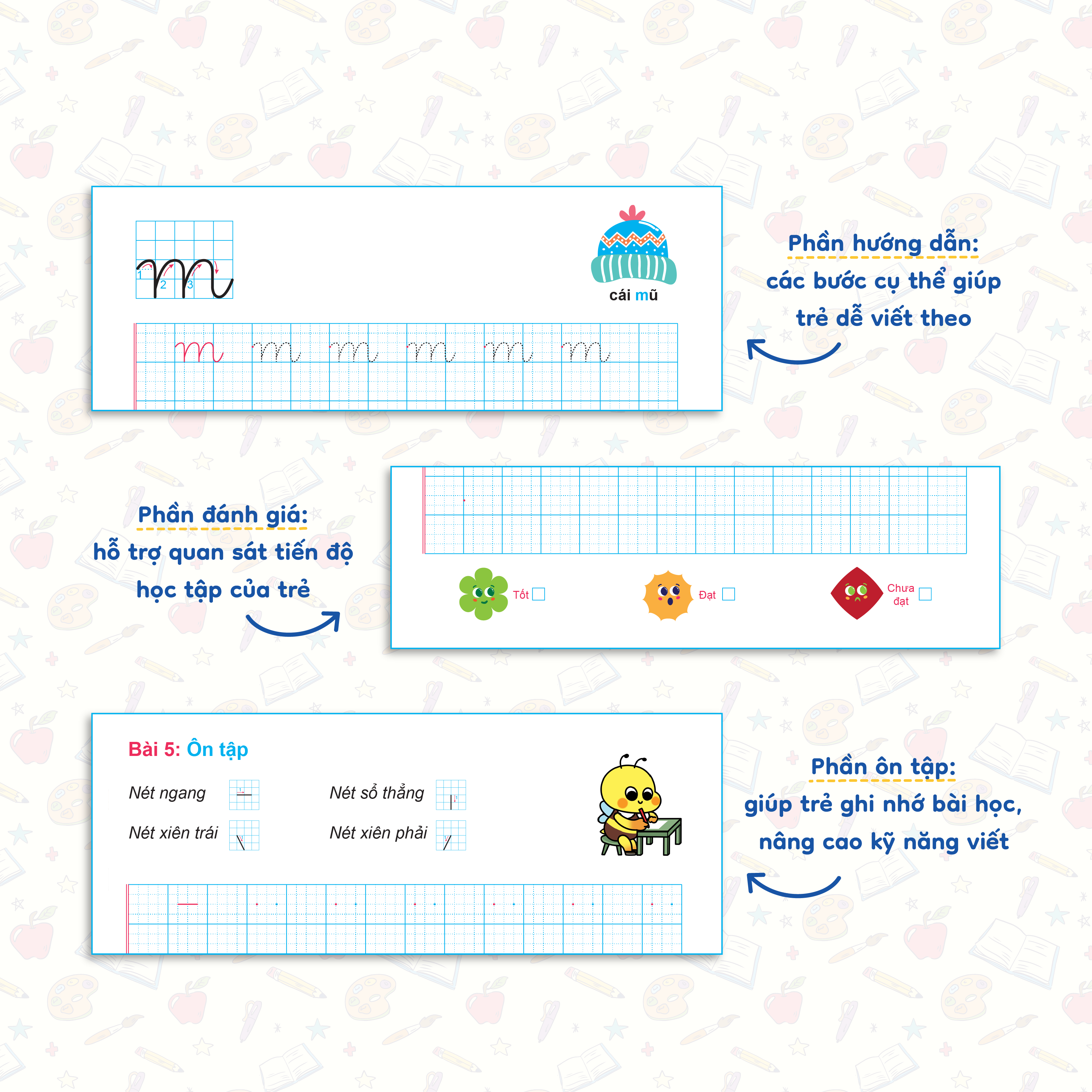 Tự Tin Vào Lớp 1 - Luyện Tập Tô Chữ Viết Thường