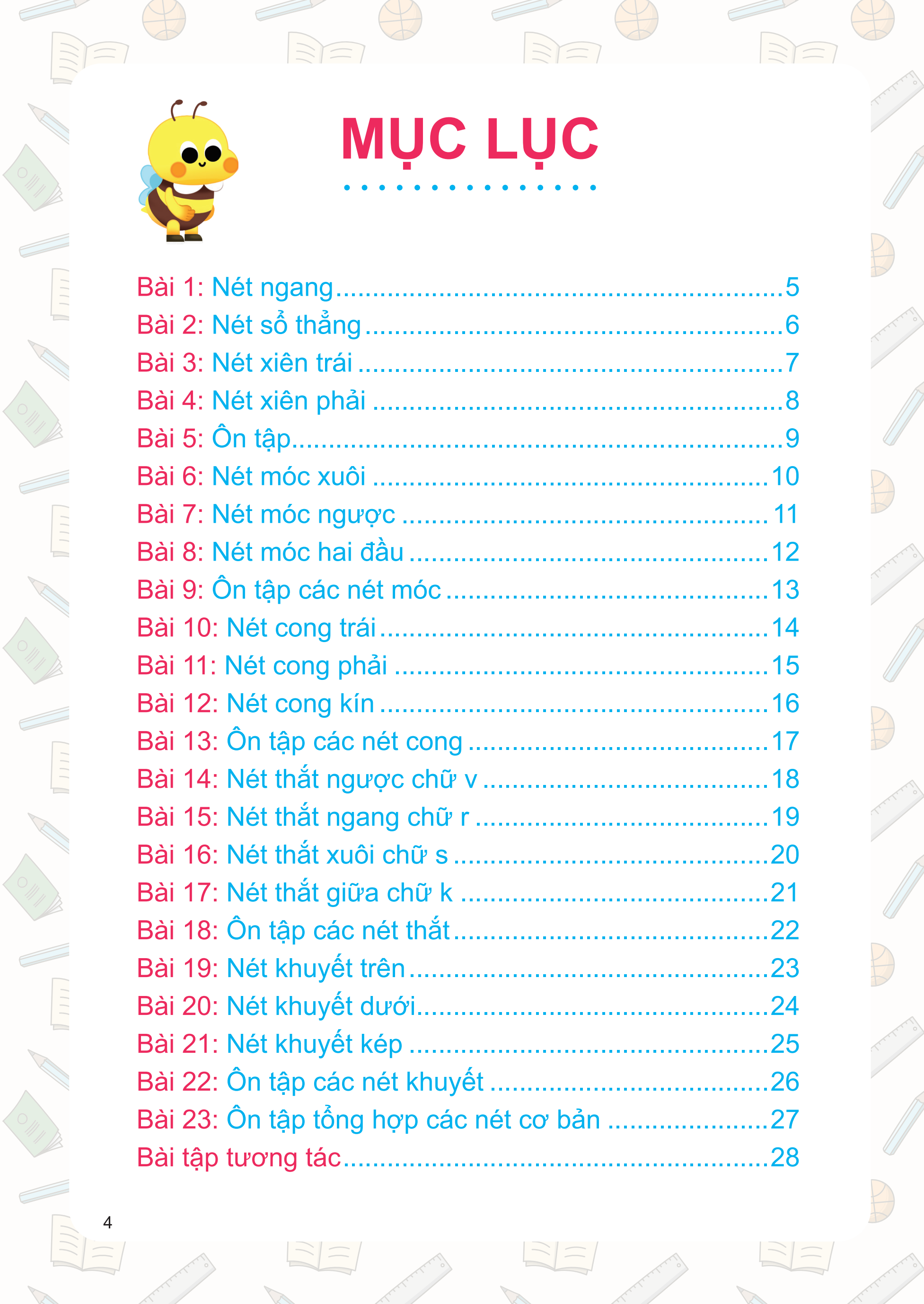 Tự Tin Vào Lớp 1 - Luyện Tập Tô Nét Cơ Bản