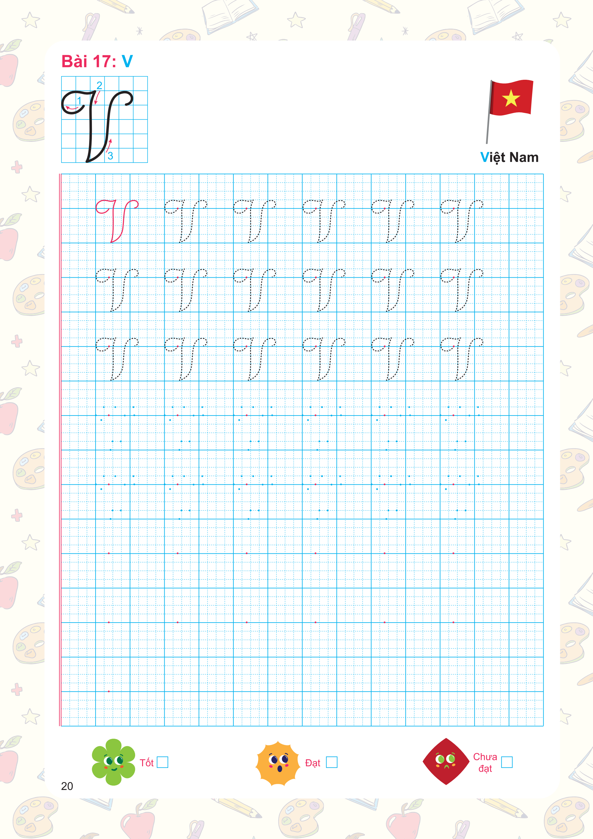 Tự Tin Vào Lớp 1 - Tô Chữ Viết Hoa