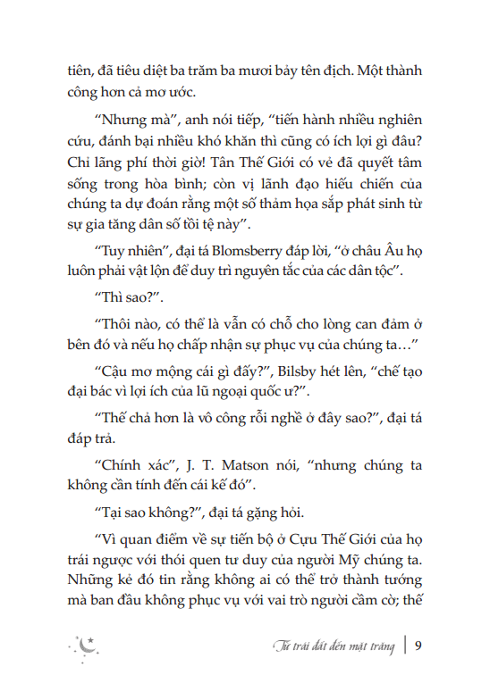 từ trái đất đến mặt trăng - bìa cứng (tái bản 2022)