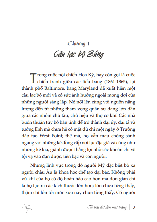 từ trái đất đến mặt trăng - bìa cứng (tái bản 2022)