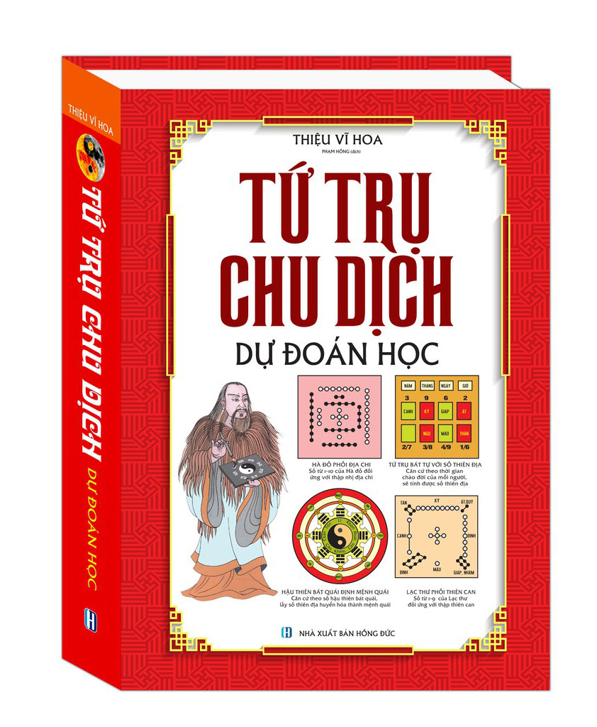 tứ trụ chu dịch dự đoán học - bìa cứng (tái bản 2024)