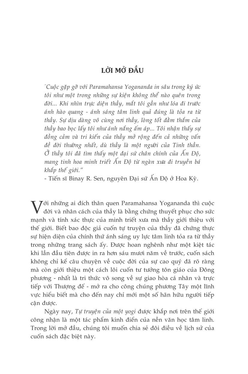 tự truyện của một yogi (tái bản)