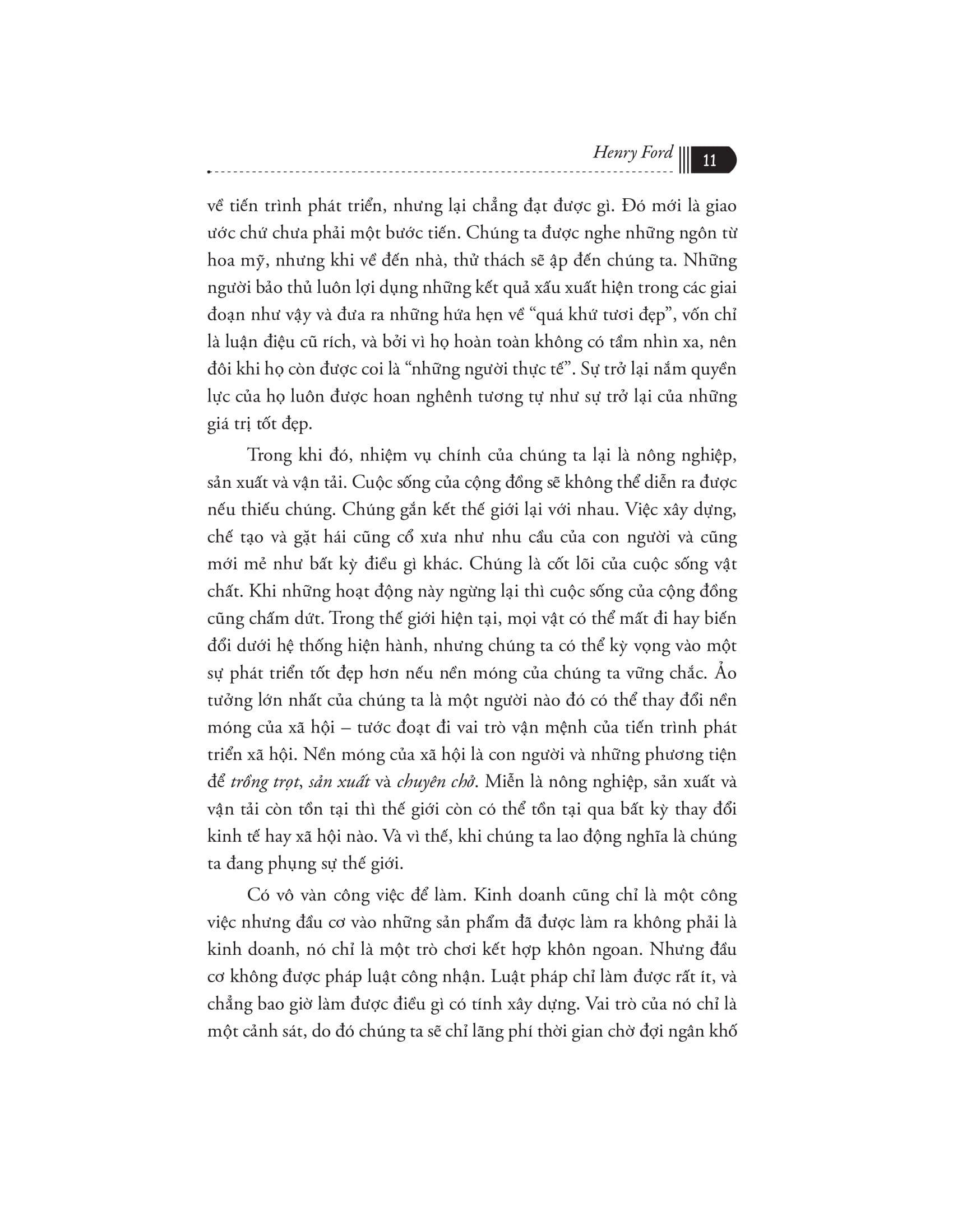 tự truyện henry ford - cuộc đời và sự nghiệp của tôi