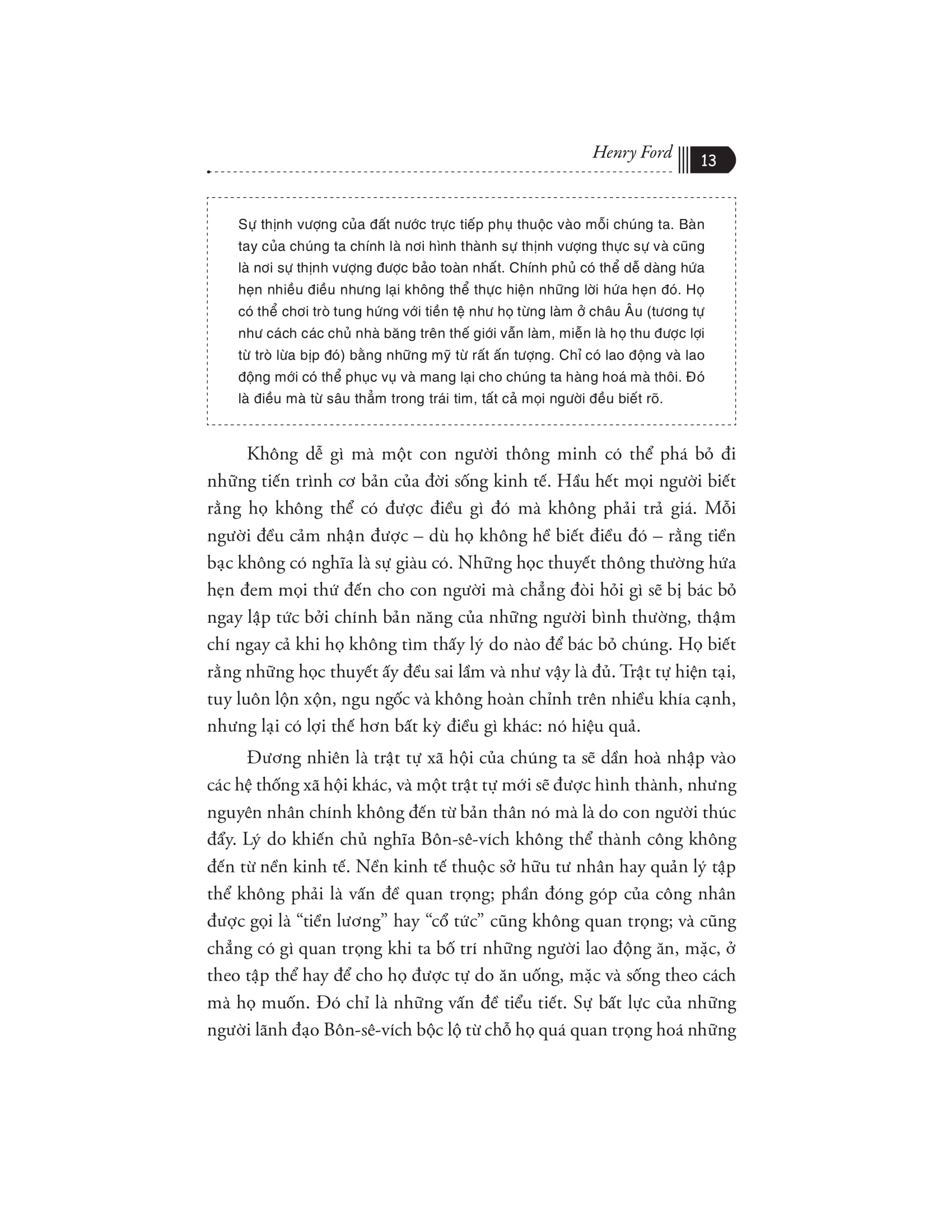 tự truyện henry ford - cuộc đời và sự nghiệp của tôi