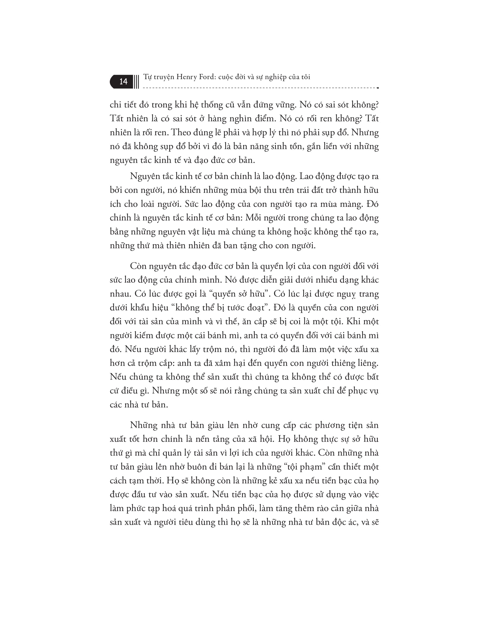 tự truyện henry ford - cuộc đời và sự nghiệp của tôi