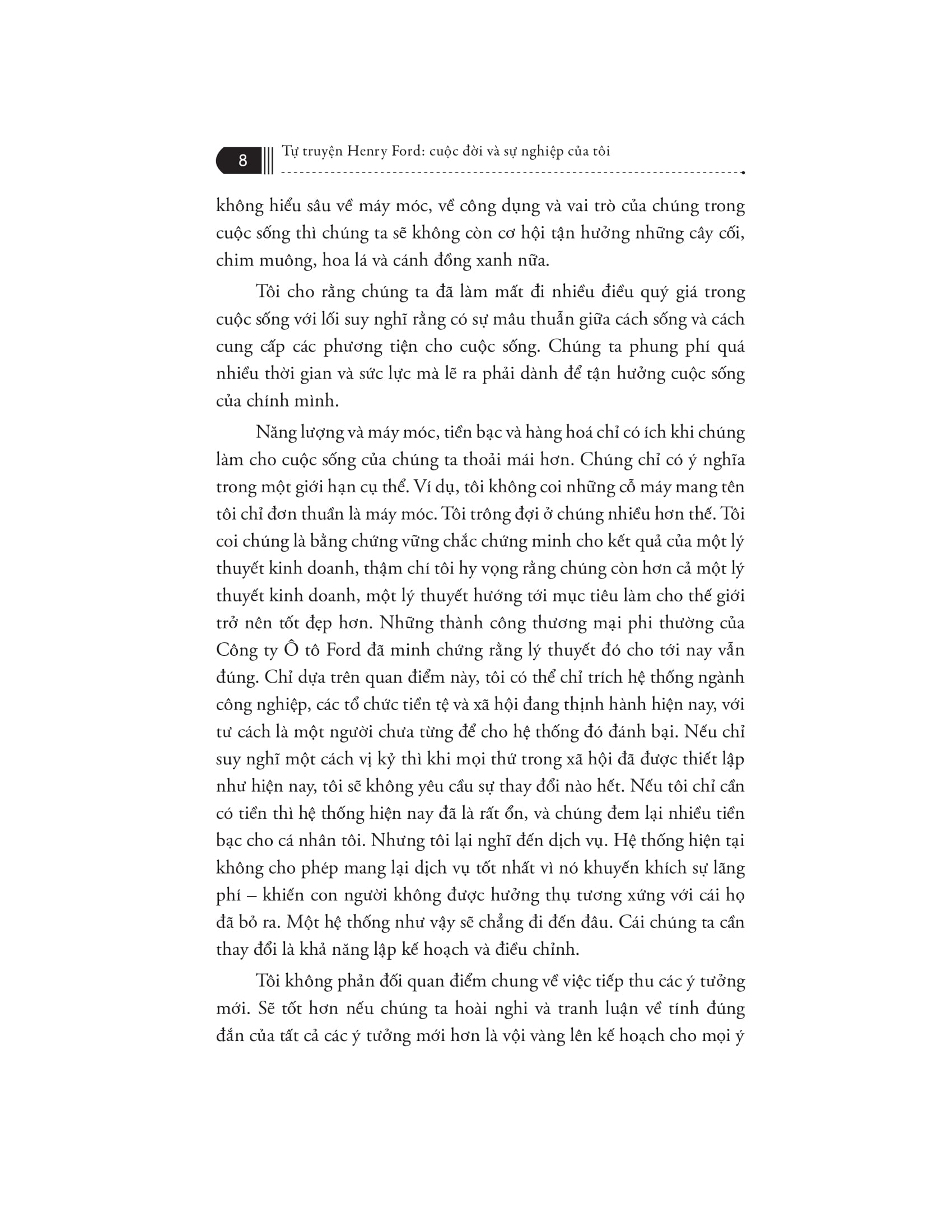 tự truyện henry ford - cuộc đời và sự nghiệp của tôi