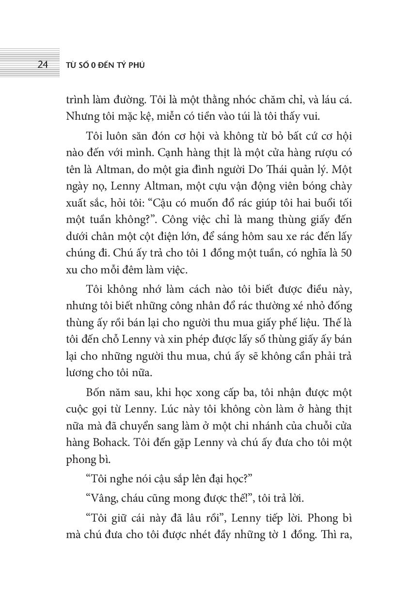 tự truyện ken langone: từ số 0 đến tỷ phú