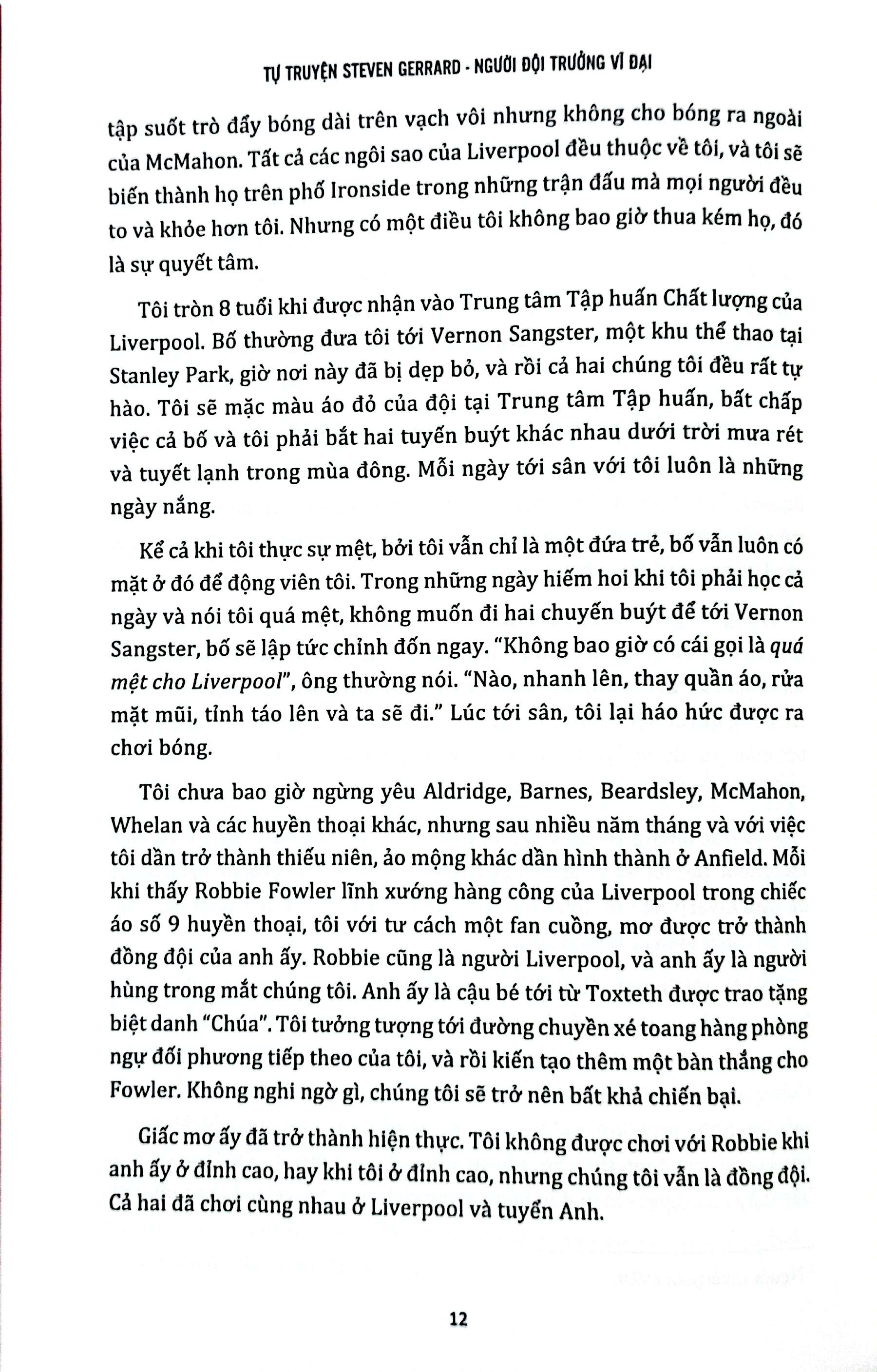 tự truyện steven gerrard - người đội trưởng vĩ đại