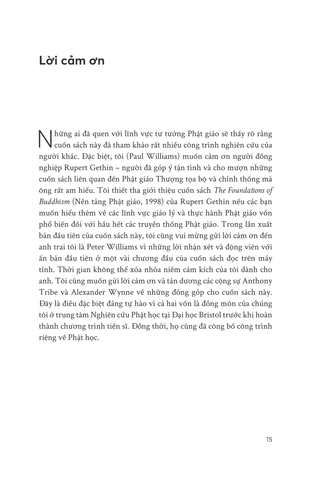 tư tưởng phật giáo - một giới thiệu toàn diện về truyền thống ấn độ