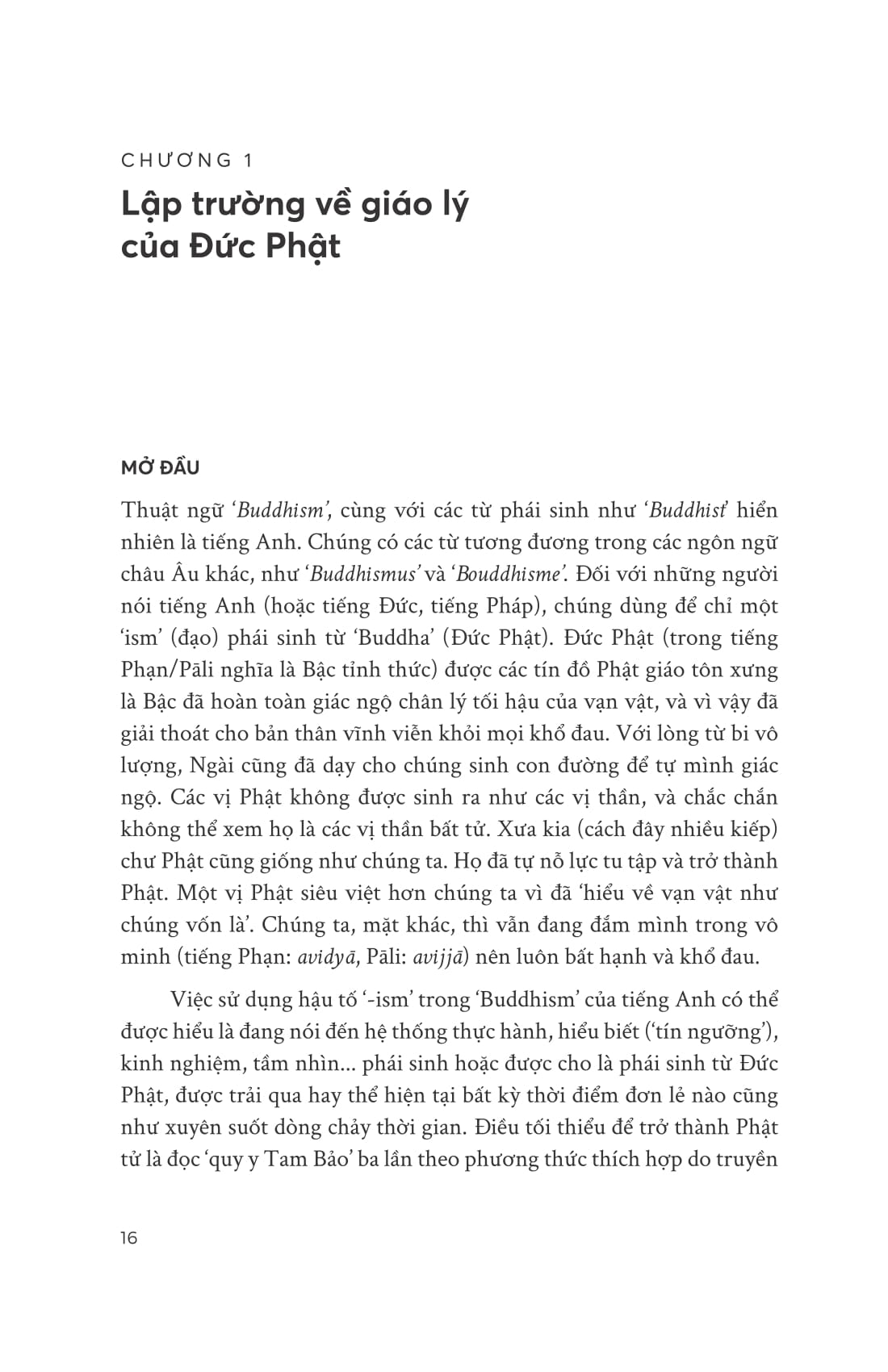 tư tưởng phật giáo - một giới thiệu toàn diện về truyền thống ấn độ